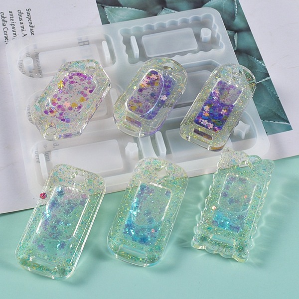 PandaHall DIY Arch & Rectangle & Oval & Hexagon Shape Connector Charm Silicone Molds, Quicksand Molds, Resin Casting Molds, for UV Resin &..., White
PandaHall DIY Arch & Rectangle & Oval & Hexagon Shape Connector Charm Silicone Molds, Quicksand Molds, Resin Casting Molds, for UV Resin &..., White