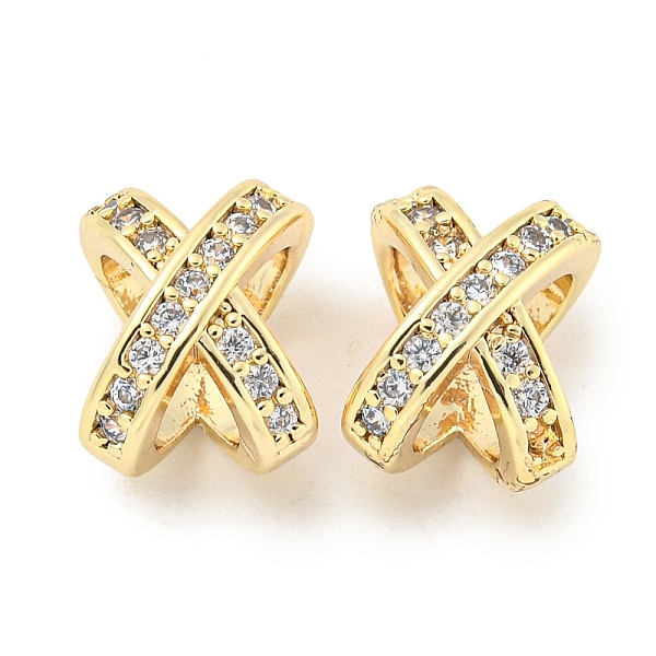PandaHall Brass Micro Pave Clear Cubic Zirconia Beads, Cross, Real 18K Gold Plated, 10x7.5x7mm, Hole: 5.5x5mm Brass+Cubic Zirconia Cross...
PandaHall Brass Micro Pave Clear Cubic Zirconia Beads, Cross, Real 18K Gold Plated, 10x7.5x7mm, Hole: 5.5x5mm Brass+Cubic Zirconia Cross...