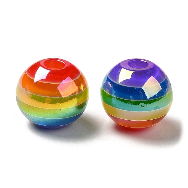 PandaHall Pride UV Plating Rainbow Iridescent Acrylic European Beads, Large Hole Beads, Round, Colorful, 16mm, Hole: 4mm Acrylic Round
PandaHall Pride UV Plating Rainbow Iridescent Acrylic European Beads, Large Hole Beads, Round, Colorful, 16mm, Hole: 4mm Acrylic Round