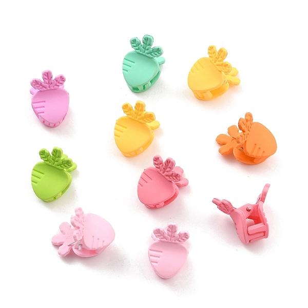 PandaHall Kids Hair Accessories, Opaque Plastic Claw Hair Clips, Spray Painted, Carrot, Mixed Color, 19x14x21.5mm, 10pcs/box Plastic..., Multicolor
PandaHall Kids Hair Accessories, Opaque Plastic Claw Hair Clips, Spray Painted, Carrot, Mixed Color, 19x14x21.5mm, 10pcs/box Plastic..., Multicolor