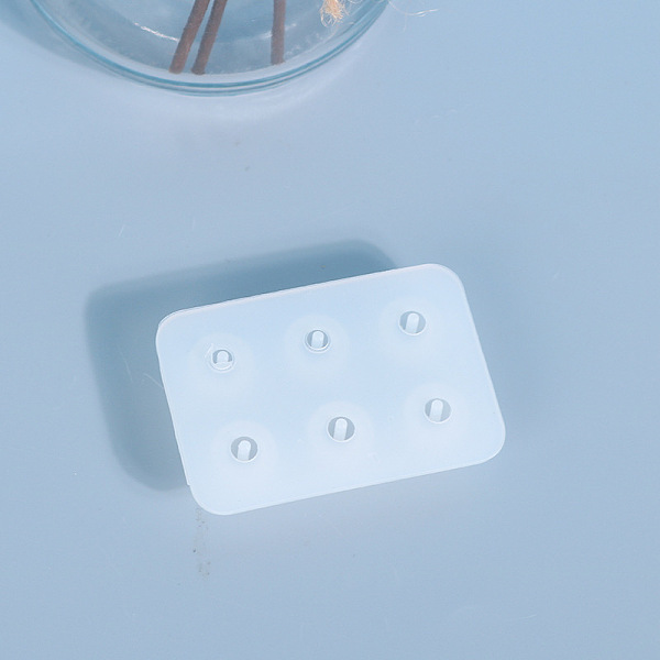 PandaHall DIY Round Bead Silicone Mold, Resin Casting Molds, for UV Resin & Epoxy Resin Jewelry Making, 6 Cavities, White, 40x60x13mm...
PandaHall DIY Round Bead Silicone Mold, Resin Casting Molds, for UV Resin & Epoxy Resin Jewelry Making, 6 Cavities, White, 40x60x13mm...