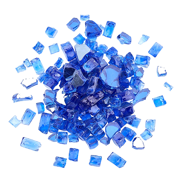 PandaHall Reflective Tempered Fire Glass Chips, for Fireplace Fire Pi, Blue, 7~16.5x12.5~25.5x10mm Glass Nuggets Blue
PandaHall Reflective Tempered Fire Glass Chips, for Fireplace Fire Pi, Blue, 7~16.5x12.5~25.5x10mm Glass Nuggets Blue