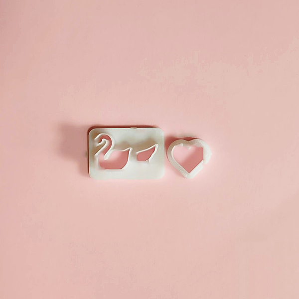 PandaHall Plastic Plasticine Tools, Clay Cutters, Modeling Tools, WhiteSmoke, Heart, 0.7~1.5x0.8~1.4cm Plastic Heart White
PandaHall Plastic Plasticine Tools, Clay Cutters, Modeling Tools, WhiteSmoke, Heart, 0.7~1.5x0.8~1.4cm Plastic Heart White