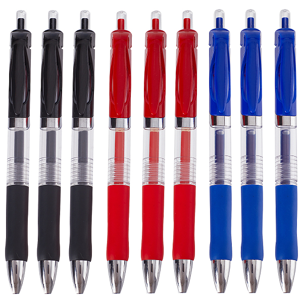 PandaHall Gorgecraft 9Pcs 3 Colors Plastic Press Roller Ball Pens, Automatic Gel Pens, 0.5mm Extra Fine Point Writing Pen, Mixed Color..., Multicolor
PandaHall Gorgecraft 9Pcs 3 Colors Plastic Press Roller Ball Pens, Automatic Gel Pens, 0.5mm Extra Fine Point Writing Pen, Mixed Color..., Multicolor