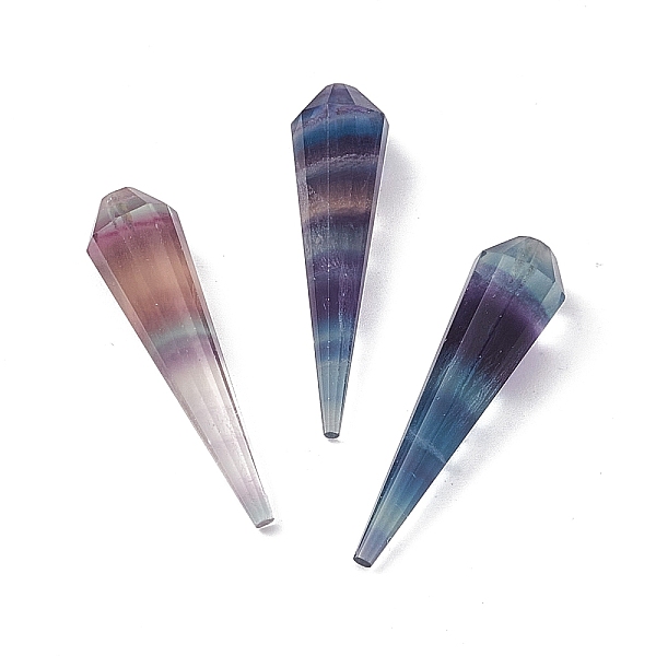 PandaHall Natural Fluorite Beads, Half Drilled, Faceted, Cone, 31x7.5~8mm, Hole: 1mm Fluorite Cone
PandaHall Natural Fluorite Beads, Half Drilled, Faceted, Cone, 31x7.5~8mm, Hole: 1mm Fluorite Cone