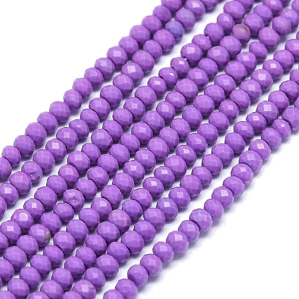 PandaHall Natural Lepidolite Beads Strands, Faceted, Rondelle, 2~2.5x2mm, Hole: 0.5mm, about 223~226pcs/strand, 14.96~15.16 inch(38~38.5cm)...
PandaHall Natural Lepidolite Beads Strands, Faceted, Rondelle, 2~2.5x2mm, Hole: 0.5mm, about 223~226pcs/strand, 14.96~15.16 inch(38~38.5cm)...
