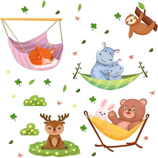 PandaHall PVC Wall Stickers, Rectangle, for Home Living Room Bedroom Decoration, Bear Pattern, 390x900mm Plastic Bear
PandaHall PVC Wall Stickers, Rectangle, for Home Living Room Bedroom Decoration, Bear Pattern, 390x900mm Plastic Bear