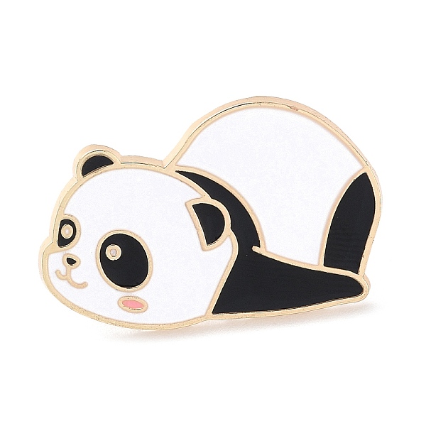 PandaHall Cartoon Panda Enamel Pins, Light Gold Tone Alloy Badge for Backpack Clothes, Panda, 20x31mm Alloy+Enamel Panda
PandaHall Cartoon Panda Enamel Pins, Light Gold Tone Alloy Badge for Backpack Clothes, Panda, 20x31mm Alloy+Enamel Panda