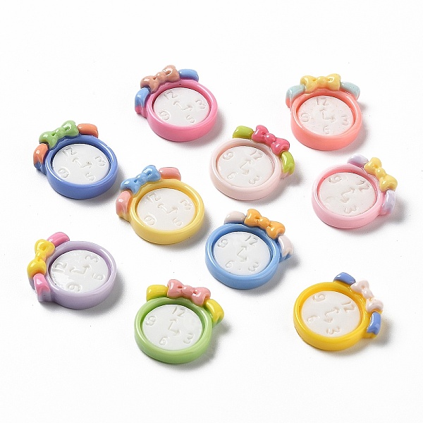 PandaHall Opaque Resin Cabochons, for Jewelry Making, Clock, Mixed Color, 15.5x14x5mm Resin Clock Multicolor
PandaHall Opaque Resin Cabochons, for Jewelry Making, Clock, Mixed Color, 15.5x14x5mm Resin Clock Multicolor
