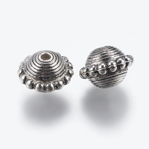 PandaHall CCB Plastic Beads, Rondelle, Antique Silver, 12x9mm, Hole: 2mm Plastic Rondelle
PandaHall CCB Plastic Beads, Rondelle, Antique Silver, 12x9mm, Hole: 2mm Plastic Rondelle