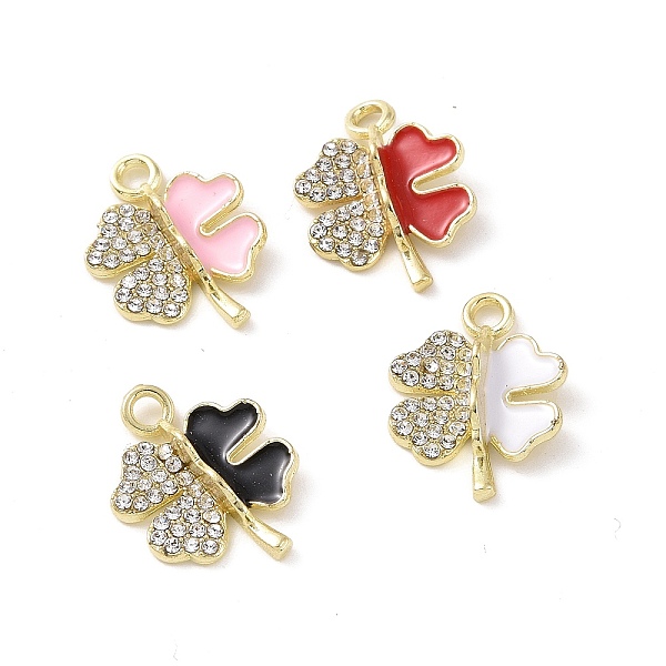 PandaHall Alloy Enamel Connector Charms, Clover Links, with Crystal Rhinestone, Light Gold, Cadmium Free & Lead Free, Mixed Color..., Multicolor
PandaHall Alloy Enamel Connector Charms, Clover Links, with Crystal Rhinestone, Light Gold, Cadmium Free & Lead Free, Mixed Color..., Multicolor