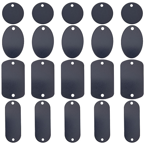 PandaHall SUNNYCLUE DIY Jewelry Making Finding Kit, Including 24Pcs 4 Styles Oval & Flat Round Aluminum Connector Charm & Pendant, Stamping..., Black
PandaHall SUNNYCLUE DIY Jewelry Making Finding Kit, Including 24Pcs 4 Styles Oval & Flat Round Aluminum Connector Charm & Pendant, Stamping..., Black