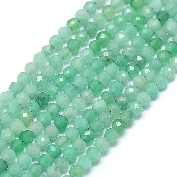 PandaHall Natural Emerald Beads Strands, Faceted, Round, 2mm, Hole: 0.5mm, about 189~192pcs/strand, 15.43~15.55 inch(39.2~39.5cm) Emerald...
PandaHall Natural Emerald Beads Strands, Faceted, Round, 2mm, Hole: 0.5mm, about 189~192pcs/strand, 15.43~15.55 inch(39.2~39.5cm) Emerald...