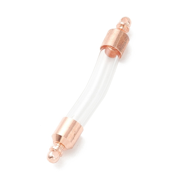 PandaHall Transparent Glass Vial Pendant Normal Link Connectors, Curved Tube Openable Wish Bottle with Brass & Alloy Findings for Jewelry..., Clear
PandaHall Transparent Glass Vial Pendant Normal Link Connectors, Curved Tube Openable Wish Bottle with Brass & Alloy Findings for Jewelry..., Clear