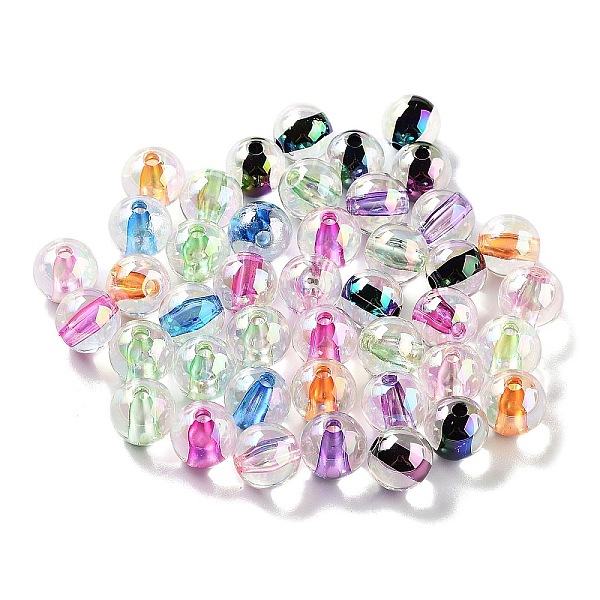 PandaHall UV Plating Transparent Acrylic Beads, Iridescent, Bead in Bead, Round, Mixed Color, 10mm, Hole: 2mm Acrylic Round Multicolor
PandaHall UV Plating Transparent Acrylic Beads, Iridescent, Bead in Bead, Round, Mixed Color, 10mm, Hole: 2mm Acrylic Round Multicolor