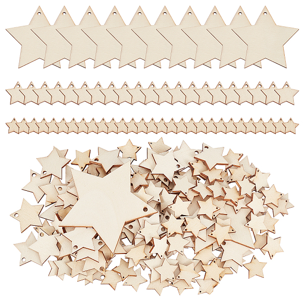 PandaHall ARRICRAFT Unfinished Natural Wood Pendants, Laser Cut Wood Shapes, Star, Wheat, 110pcs Wood Star Orange
PandaHall ARRICRAFT Unfinished Natural Wood Pendants, Laser Cut Wood Shapes, Star, Wheat, 110pcs Wood Star Orange
