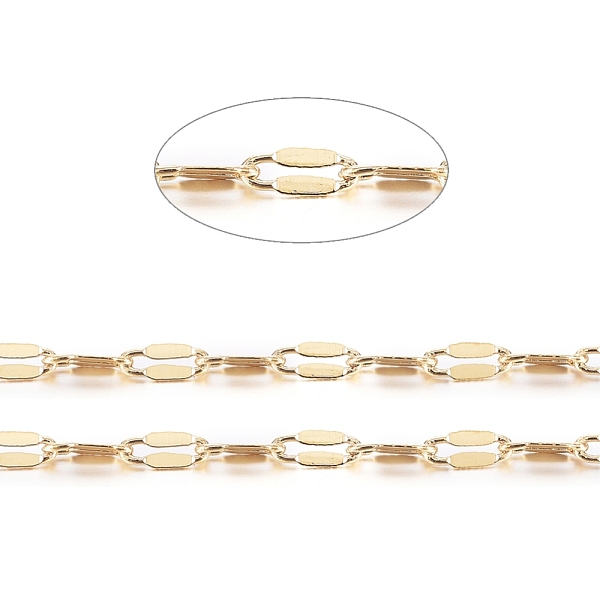 PandaHall Brass Dapped Chains, Cable Chains, with Spool, Soldered, Flat Oval, Real 18K Gold Plated, 5x2x0.5mm, about 32.8 Feet(10m)/roll...
PandaHall Brass Dapped Chains, Cable Chains, with Spool, Soldered, Flat Oval, Real 18K Gold Plated, 5x2x0.5mm, about 32.8 Feet(10m)/roll...