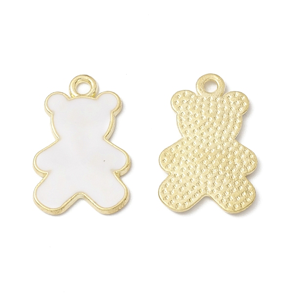 PandaHall Alloy Enamel Pendants, Bear Charm, Golden, White, 20.5x13x1mm, Hole: 1.7mm Alloy+Enamel Bear White
PandaHall Alloy Enamel Pendants, Bear Charm, Golden, White, 20.5x13x1mm, Hole: 1.7mm Alloy+Enamel Bear White
