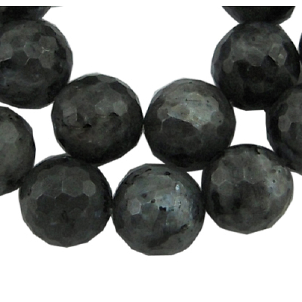 PandaHall Natural Larvikite Beads Strands, Faceted(128 Facets) Round, about 12mm in diameter, hole: 1mm, 33 pcs/strand, 15 inch Larvikite..., Black
PandaHall Natural Larvikite Beads Strands, Faceted(128 Facets) Round, about 12mm in diameter, hole: 1mm, 33 pcs/strand, 15 inch Larvikite..., Black