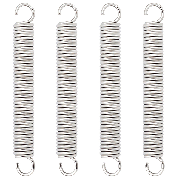 PandaHall 304 Stainless Steel Closed Extension Spring, Stainless Steel Color, 131x16mm 304 Stainless Steel
PandaHall 304 Stainless Steel Closed Extension Spring, Stainless Steel Color, 131x16mm 304 Stainless Steel