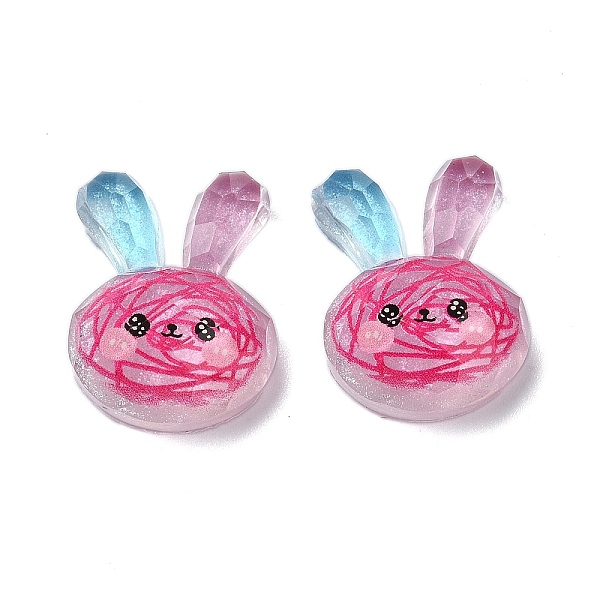 PandaHall Transparent Epoxy Resin Decoden Cabochons, with Glitter Powder, Rabbit, 21x16.5x8mm Epoxy Resin Rabbit
PandaHall Transparent Epoxy Resin Decoden Cabochons, with Glitter Powder, Rabbit, 21x16.5x8mm Epoxy Resin Rabbit