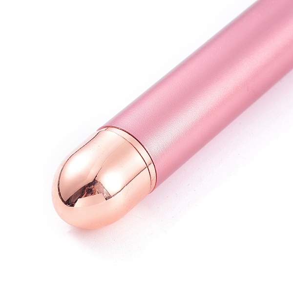 PandaHall Natural Rose Quartz Massage Tool Skin Care, Facial Rollers, with Plastic Findings, Pink, 156x30~31x16~26mm Rose Quartz Others Pink
PandaHall Natural Rose Quartz Massage Tool Skin Care, Facial Rollers, with Plastic Findings, Pink, 156x30~31x16~26mm Rose Quartz Others Pink