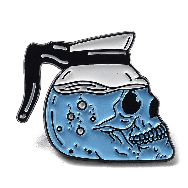 PandaHall Halloween Skull Enamel Pins, Black Alloy Brooch for Backpack Clothes, Water, Drink, 25x30x1mm Alloy+Enamel Drink
PandaHall Halloween Skull Enamel Pins, Black Alloy Brooch for Backpack Clothes, Water, Drink, 25x30x1mm Alloy+Enamel Drink