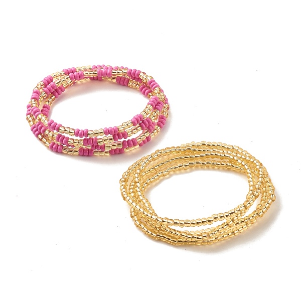 PandaHall 2Pcs Summer Jewelry Waist Bead, Body Chain, Glass Seed Beaded Belly Chain, Bikini Jewelry for Woman Girl, Camellia, 31.50 inch..., Pink
PandaHall 2Pcs Summer Jewelry Waist Bead, Body Chain, Glass Seed Beaded Belly Chain, Bikini Jewelry for Woman Girl, Camellia, 31.50 inch..., Pink