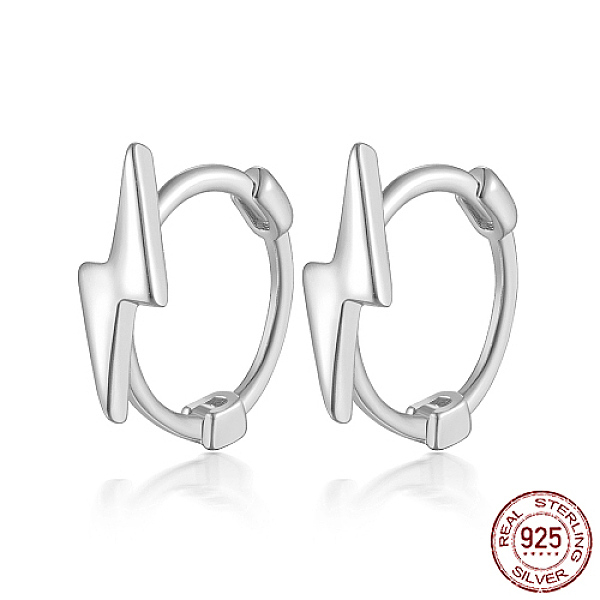 PandaHall Lightning Bolt Shape Rhodium Plated 925 Sterling Silver Hoop Earrings for Women, Platinum, 10x8mm Sterling Silver Lightning Bolt
PandaHall Lightning Bolt Shape Rhodium Plated 925 Sterling Silver Hoop Earrings for Women, Platinum, 10x8mm Sterling Silver Lightning Bolt