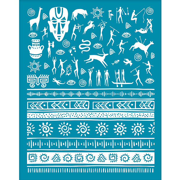 PandaHall Silk Screen Printing Stencil, for Painting on Wood, DIY Decoration T-Shirt Fabric, Symbol, 100x127mm Nylon Symbol Cyan
PandaHall Silk Screen Printing Stencil, for Painting on Wood, DIY Decoration T-Shirt Fabric, Symbol, 100x127mm Nylon Symbol Cyan