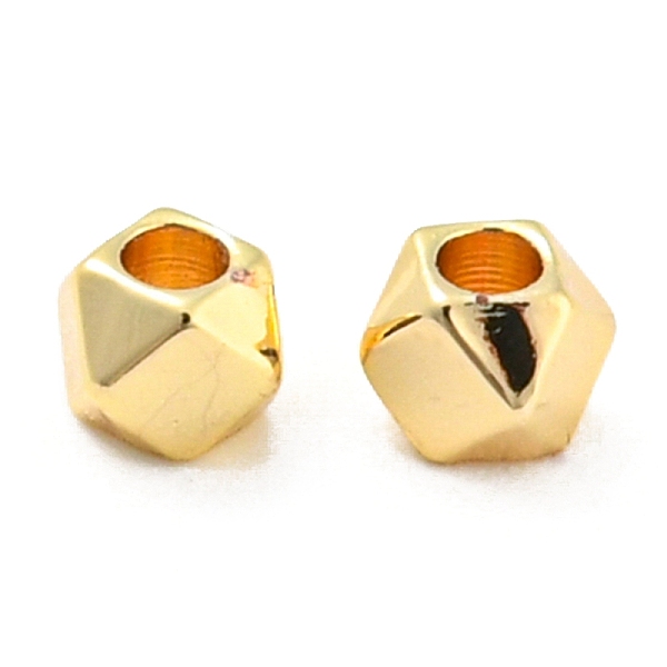 PandaHall Brass Beads, Faceted Cube Beads, Real 14K Gold Plated, 2.5x2.5mm, Hole: 1mm Brass Cube
PandaHall Brass Beads, Faceted Cube Beads, Real 14K Gold Plated, 2.5x2.5mm, Hole: 1mm Brass Cube