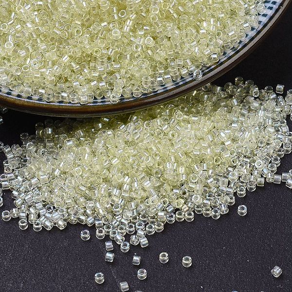PandaHall MIYUKI Delica Beads, Cylinder, Japanese Seed Beads, 11/0, (DB1676) Pearl LIned Transparent Pale Yellow AB, 1.3x1.6mm, Hole: 0.8mm...
PandaHall MIYUKI Delica Beads, Cylinder, Japanese Seed Beads, 11/0, (DB1676) Pearl LIned Transparent Pale Yellow AB, 1.3x1.6mm, Hole: 0.8mm...