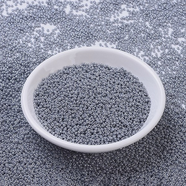PandaHall MIYUKI Round Rocailles Beads, Japanese Seed Beads, 11/0, (RR443) Opaque Gray Luster, 11/0, 2x1.3mm, Hole: 0.8mm, about 5500pcs/50g...
PandaHall MIYUKI Round Rocailles Beads, Japanese Seed Beads, 11/0, (RR443) Opaque Gray Luster, 11/0, 2x1.3mm, Hole: 0.8mm, about 5500pcs/50g...