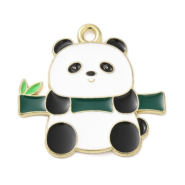 PandaHall Alloy Pendants, with Enamel, Panda Charm, Golden, White, 25.5x27x1mm, Hole: 2mm Alloy+Enamel Panda White
PandaHall Alloy Pendants, with Enamel, Panda Charm, Golden, White, 25.5x27x1mm, Hole: 2mm Alloy+Enamel Panda White