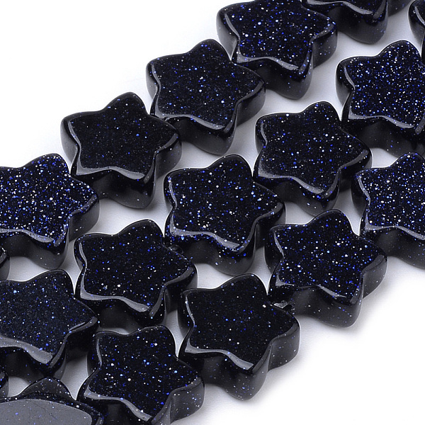 PandaHall Synthetic Blue Goldstone Beads Strands, Star, 12x12x4~5mm, Hole: 1mm, about 20pcs/strand, 8.26 inch Blue Goldstone Star
PandaHall Synthetic Blue Goldstone Beads Strands, Star, 12x12x4~5mm, Hole: 1mm, about 20pcs/strand, 8.26 inch Blue Goldstone Star