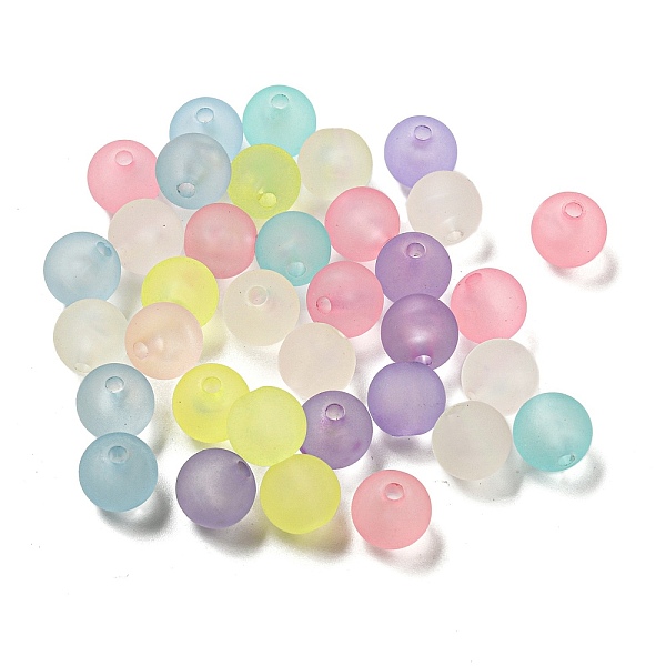PandaHall Opaque Acrylic Beads, Rubberized, Round, Mixed Color, 10mm, Hole: 2mm, about 1020pcs/500g Acrylic Round Multicolor
PandaHall Opaque Acrylic Beads, Rubberized, Round, Mixed Color, 10mm, Hole: 2mm, about 1020pcs/500g Acrylic Round Multicolor