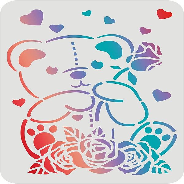 PandaHall FINGERINSPIRE Teddy Bear Stencils for painting 29.7x21cm Small Bear Drawing Stencils Reusable Muppet Bear Stencils for Painting on...
PandaHall FINGERINSPIRE Teddy Bear Stencils for painting 29.7x21cm Small Bear Drawing Stencils Reusable Muppet Bear Stencils for Painting on...