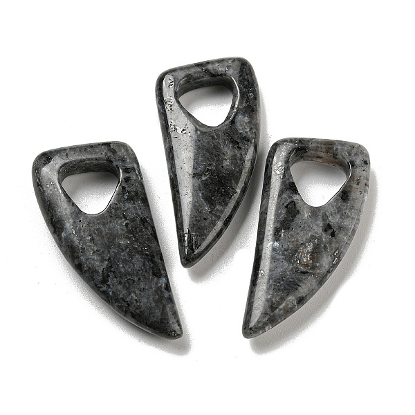 PandaHall Natural Labradorite Pendants, Horn Charms, 41~43x20x7.5~8mm, Hole: 10.5~11mm Labradorite Horn
PandaHall Natural Labradorite Pendants, Horn Charms, 41~43x20x7.5~8mm, Hole: 10.5~11mm Labradorite Horn