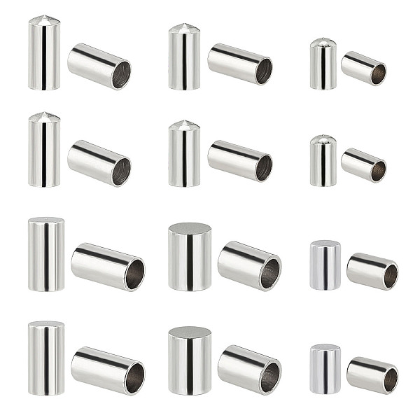 PandaHall Stainless Steel Cord Ends, End Caps, Column, Stainless Steel Color, 180pcs/box Stainless Steel
PandaHall Stainless Steel Cord Ends, End Caps, Column, Stainless Steel Color, 180pcs/box Stainless Steel