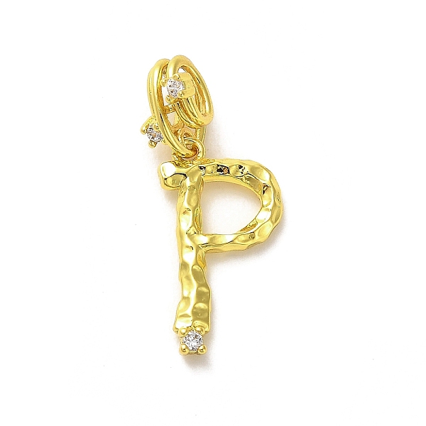 PandaHall Rack Plating Brass Micro Pave Cubic Zirconia European Dangle Charms, Large Hole Letter Pendant, Real 18K Gold Plated, Long-Lasting..., Clear
PandaHall Rack Plating Brass Micro Pave Cubic Zirconia European Dangle Charms, Large Hole Letter Pendant, Real 18K Gold Plated, Long-Lasting..., Clear
