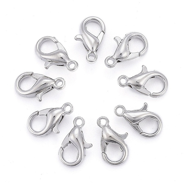 PandaHall Zinc Alloy Lobster Claw Clasps, Parrot Trigger Clasps, Cadmium Free & Lead Free, Platinum, 10x6mm, Hole: 1mm Alloy Others
PandaHall Zinc Alloy Lobster Claw Clasps, Parrot Trigger Clasps, Cadmium Free & Lead Free, Platinum, 10x6mm, Hole: 1mm Alloy Others