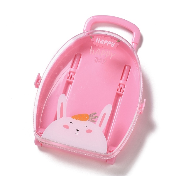 PandaHall Plastic Portable Bead Containers, Candy Treat Gift Box, for Wedding Party Packing Box, with Handle, Bag with Rabbit Pattern, Pearl...
PandaHall Plastic Portable Bead Containers, Candy Treat Gift Box, for Wedding Party Packing Box, with Handle, Bag with Rabbit Pattern, Pearl...