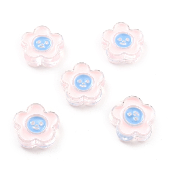 PandaHall Transparent Acrylic Beads, with Enamel, Flower, Misty Rose, 19.5x26x9mm, Hole: 3.5mm Acrylic Flower
PandaHall Transparent Acrylic Beads, with Enamel, Flower, Misty Rose, 19.5x26x9mm, Hole: 3.5mm Acrylic Flower