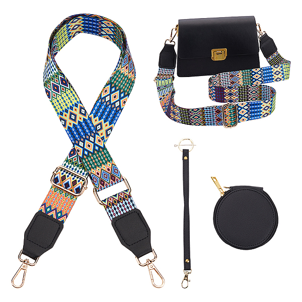 PandaHall WADORN Wide Purse Strap with PU Leather Coin Wallet, 57.09 Inch Adjustable Crossbody Shoulder Strap with Zipper Mini Change Pouch..., Multicolor
PandaHall WADORN Wide Purse Strap with PU Leather Coin Wallet, 57.09 Inch Adjustable Crossbody Shoulder Strap with Zipper Mini Change Pouch..., Multicolor