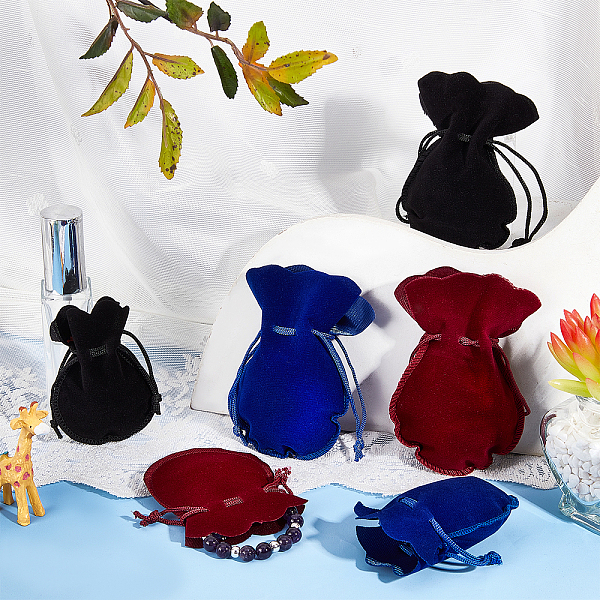 PandaHall 48 Pcs 3 Colors Velvet Cloth Drawstring Bags, 9.5x7.5cm/12x9cm Drawstring Jewelry Pouches Velvet Bags Candy Gift Bags for Wedding..., Multicolor
PandaHall 48 Pcs 3 Colors Velvet Cloth Drawstring Bags, 9.5x7.5cm/12x9cm Drawstring Jewelry Pouches Velvet Bags Candy Gift Bags for Wedding..., Multicolor
