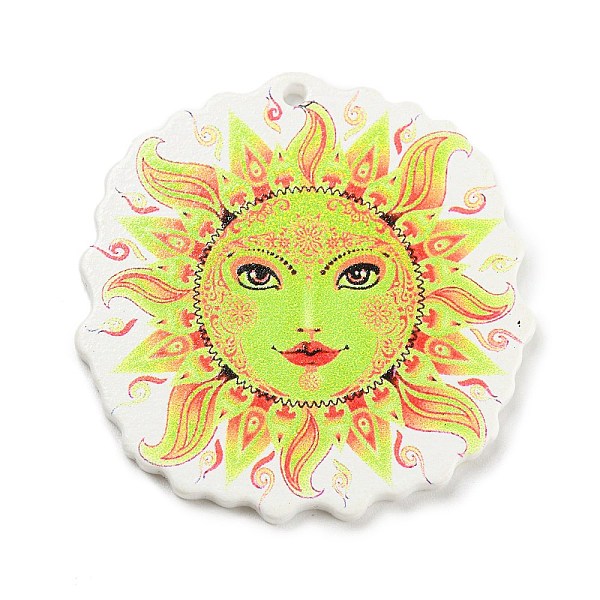 PandaHall Printed Opaque Acrylic Pendants, Sunflower, Yellow, 35x35x2mm, Hole: 1.5mm Acrylic Flower Yellow
PandaHall Printed Opaque Acrylic Pendants, Sunflower, Yellow, 35x35x2mm, Hole: 1.5mm Acrylic Flower Yellow
