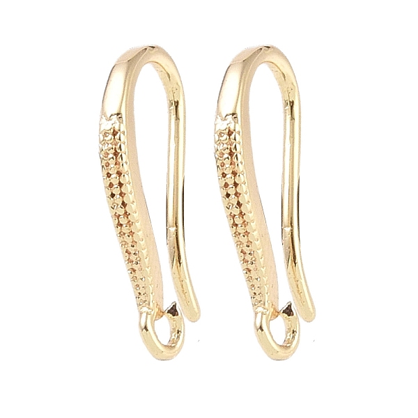 PandaHall Brass Earring Hooks, Fishhook, Golden, 15x8.5x1.5mm, Hole: 1mm Brass Others Clear
PandaHall Brass Earring Hooks, Fishhook, Golden, 15x8.5x1.5mm, Hole: 1mm Brass Others Clear