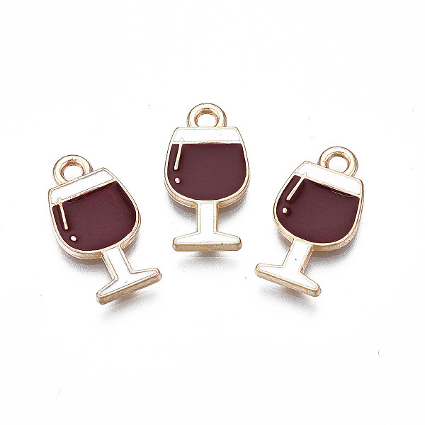 PandaHall Rack Plating Alloy Enamel Pendants, Cadmium Free & Lead Free, Goblet, Coconut Brown, 17x9x1.5mm, Hole: 1.6mm Alloy+Enamel Others
PandaHall Rack Plating Alloy Enamel Pendants, Cadmium Free & Lead Free, Goblet, Coconut Brown, 17x9x1.5mm, Hole: 1.6mm Alloy+Enamel Others
