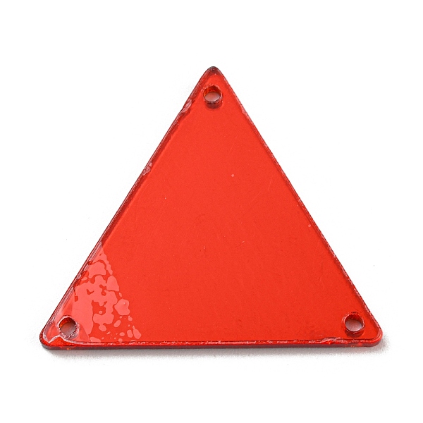 PandaHall Triangle Acrylic Mirror Sew on Rhinestones, Garments Accessories, Multi-Strand Links, Red, 24.5x28x4mm, Hole: 1.2mm Acrylic...
PandaHall Triangle Acrylic Mirror Sew on Rhinestones, Garments Accessories, Multi-Strand Links, Red, 24.5x28x4mm, Hole: 1.2mm Acrylic...