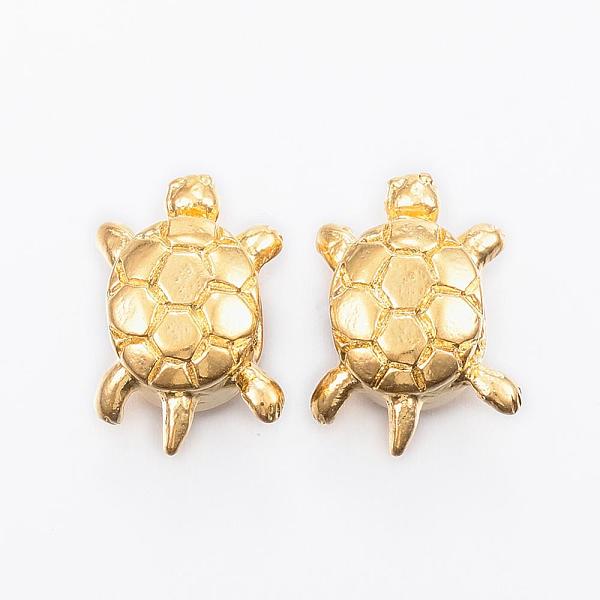 PandaHall 304 Stainless Steel European Beads, Large Hole Beads, Tortoise, Golden, 17x11.5x9mm, Hole: 5mm 304 Stainless Steel Tortoise
PandaHall 304 Stainless Steel European Beads, Large Hole Beads, Tortoise, Golden, 17x11.5x9mm, Hole: 5mm 304 Stainless Steel Tortoise
